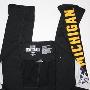michigan state pink victoria's secret leggings